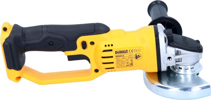Actual product image DeWalt DCG 412 NT cordless angle grinder 18 V 125 mm + 1x battery 4.0 Ah + TSTAK - without charger (125 mm)