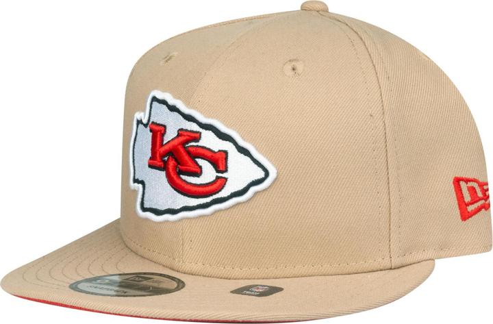 Actual product image New Era 9Fifty Snapback Cap - Kansas City Chiefs Camel Beige