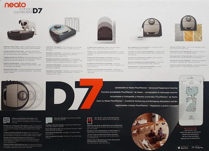 Actual product image Neato Botvac D7 Connected (Robot vacuum)
