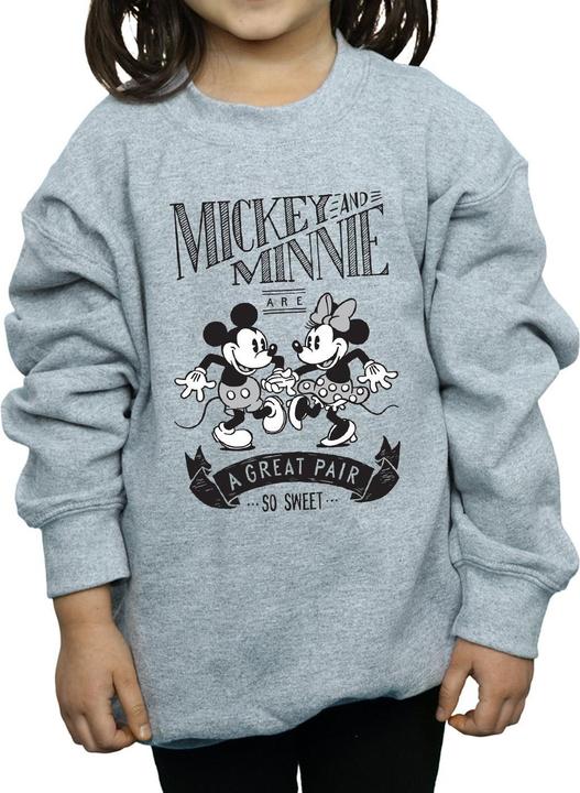 Immagine prodotto Disney Mickey And Minnie Mouse Great Pair Felpa Ragazze (152, 158)