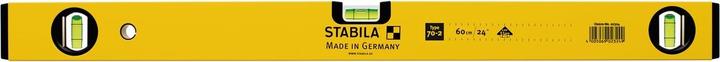 Actual product image Stabila Type 70-2, 80cm 14188 Light metal spirit level 80cm 0.5 mm/m (80 cm)