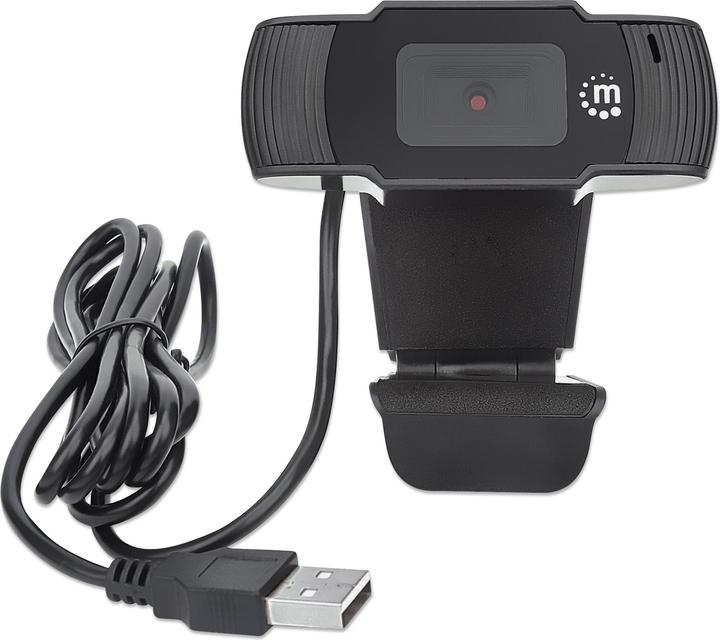 Actual product image Manhattan Webcam 2 megapixel 1080p microphone (2 Mpx)