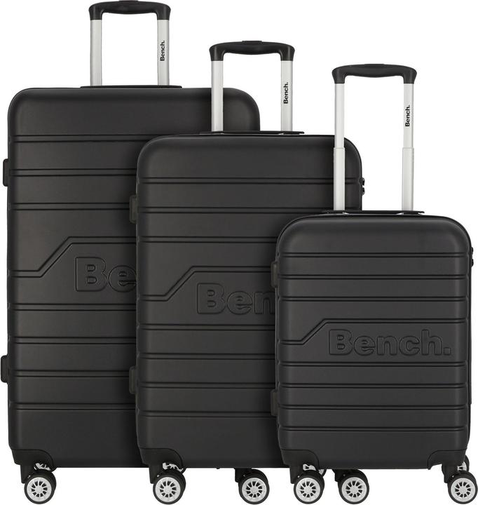 Bench Seattle 4 Rollen Kofferset 3-teilig (185 l, XL (ab 115l))