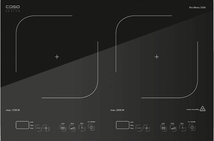 Actual product image Caso Pro Menu 3500, double induction
