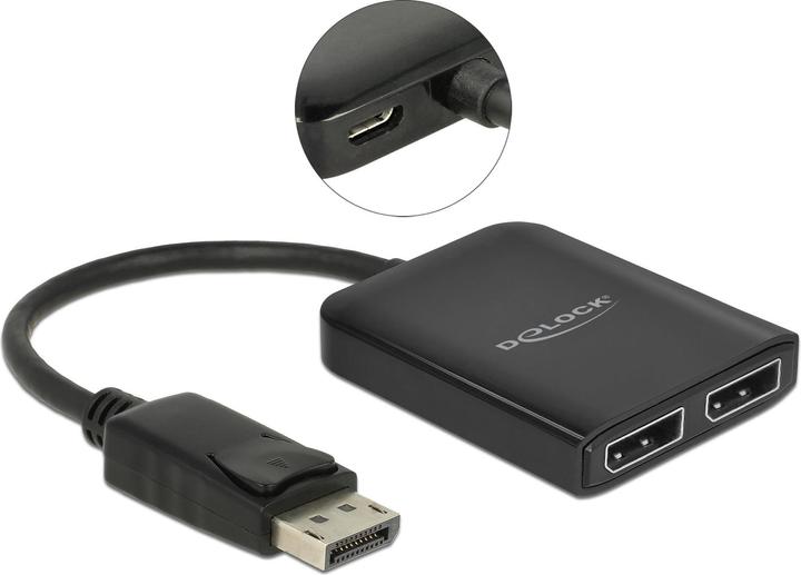 Image du produit Delock Séparateur de signal DisplayPort (DP, 6.10 cm)