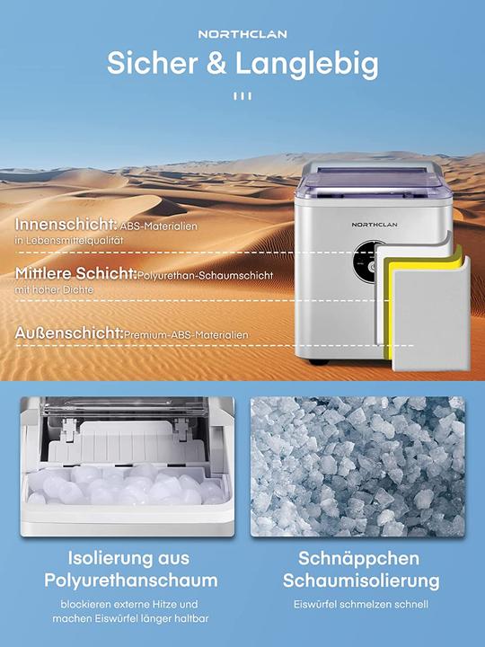 Actual product image Northclan Ice cube machine