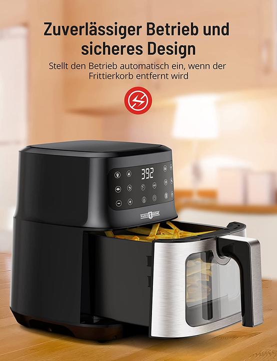 Actual product image Paris Rhône Hot Air Deep Fryer 5L