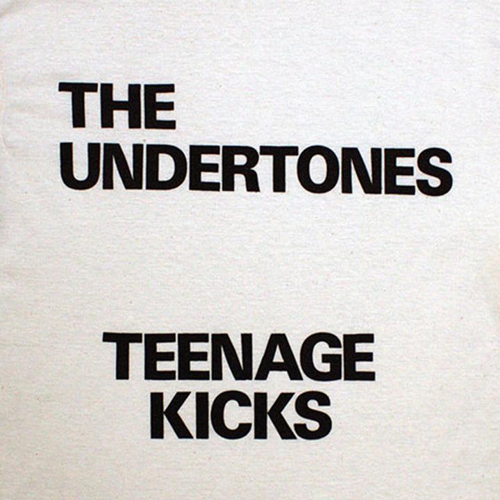 Immagine prodotto The Undertones Teenage Kicks Maglietta Testo Adulto Unisex (S)