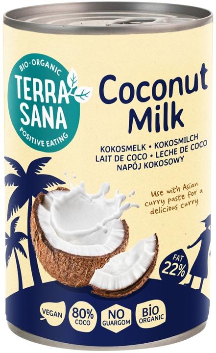 Produktbild Terra Sana Kokosmilch 22 Fett (Dose)