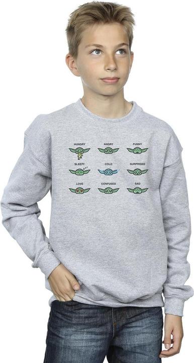 Image du produit Star Wars - Sweat MANDALORIAN GROGU MOOD - Garçon (128)