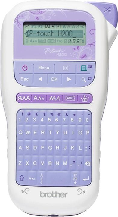 Brother P-Touch PT-H200 - Beschriftungsgerät - s/w - Thermotransfer - Rolle (1,2 cm)