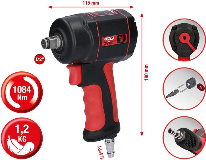 Actual product image KS Tools The mini Devil (Air blast)
