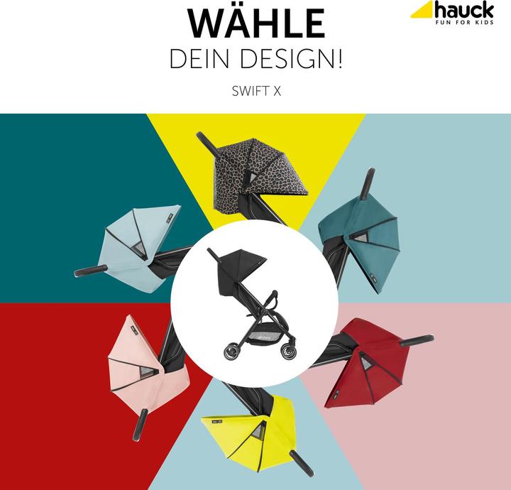 Actual product image Hauck Swift X Single Deluxe Canopy