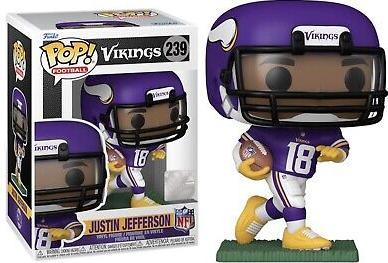 Produktbild Funko NFL POP! Football Vinyl Figur Vikings - Justin Jefferson 9 cm