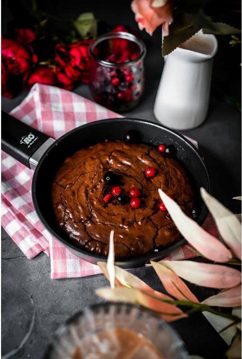 Actual product image ELO Stahlwaren New Wave (28 cm, Frying pan, Aluminium, Stainless steel)