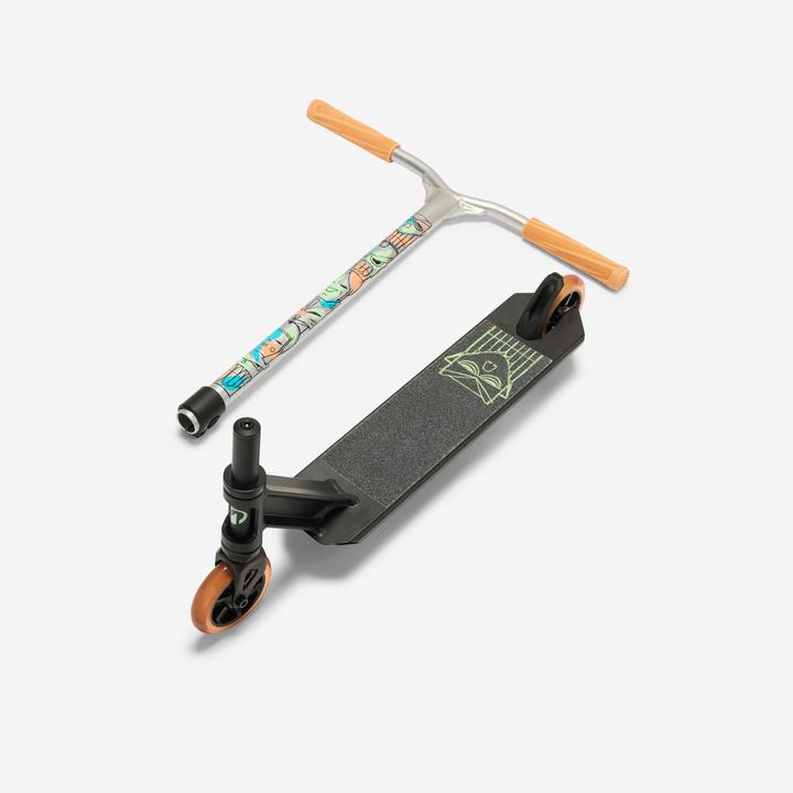 Actual product image Oxelo Stunt-Scooter Freestyle - MF520 Totem 110mm-Rollen, 3,4 kg