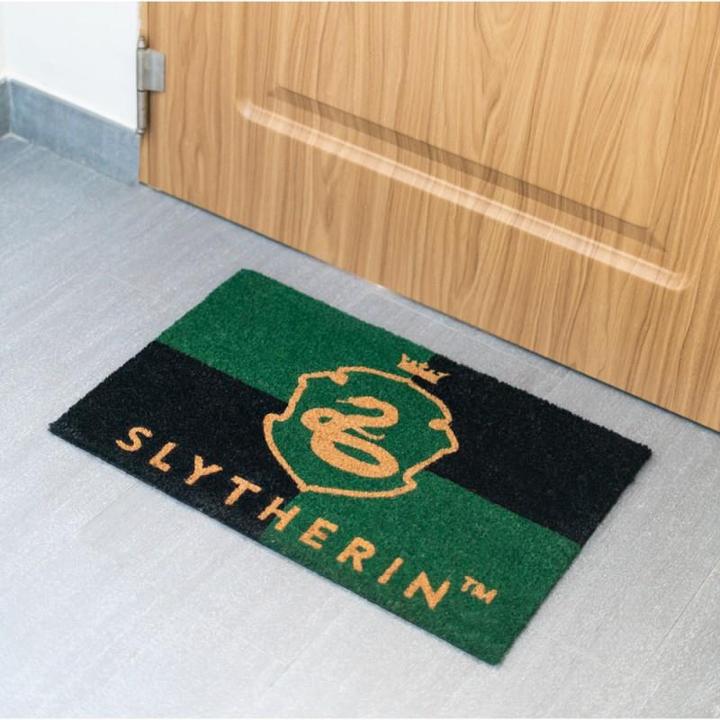 Produktbild Pyramide Fussmatte: Harry Potter Slytherin (40x60cm) (43 x 63 cm)