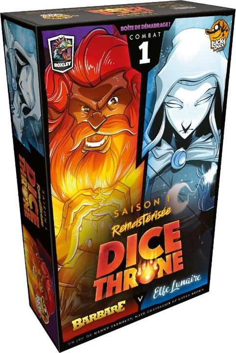 Image du produit Dice Throne S1 - Barbare VS Elfe Lunaire (Français)