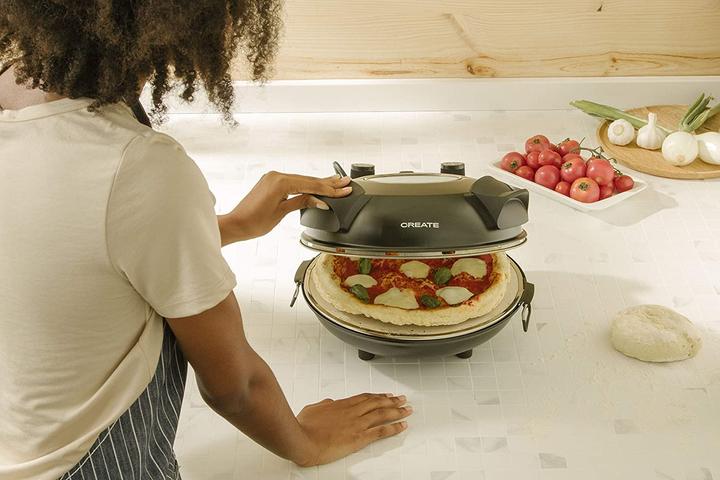 Image du produit Create Appareil à pizza, noir