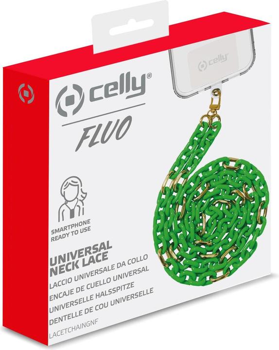Immagine prodotto Celly LACETCHAINGNF, Appendino, Verde