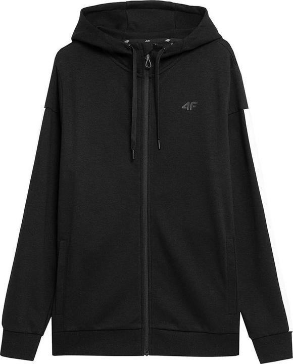 4F Herren Sweatshirt tiefschwarz H4Z21 BLM014 20S S (S)