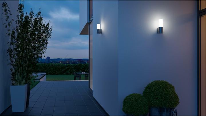 Produktbild Steinel LED Aussenleuchte L 605 M Alu (729 lm, IP44)
