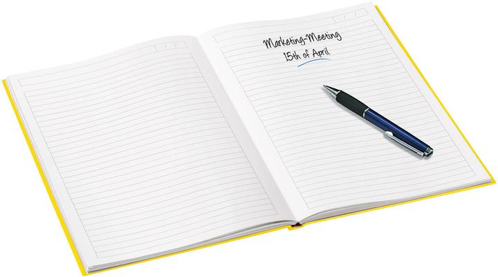 Actual product image Leitz WOW - Notebook (A5, Lined, Hardcover)