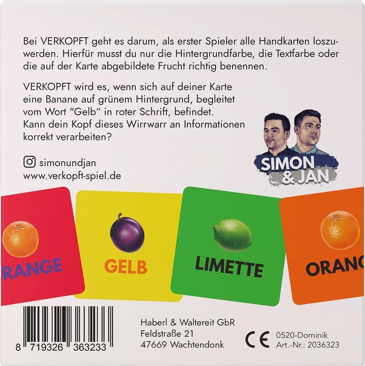 Produktbild Simon & Jan Verkopft (Deutsch)