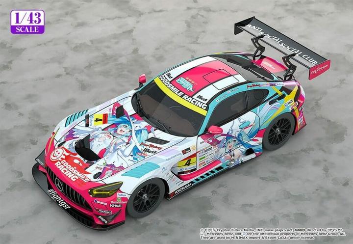 Immagine prodotto Good Smile Company Hatsune Miku GT Project veicolo 1/43 Hatsune Miku AMG 2024 Season Opening Ver. 11 cm