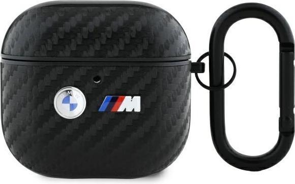 Image du produit BMW Étui Carbone Double Métal Logo na AirPods 4 - czarne