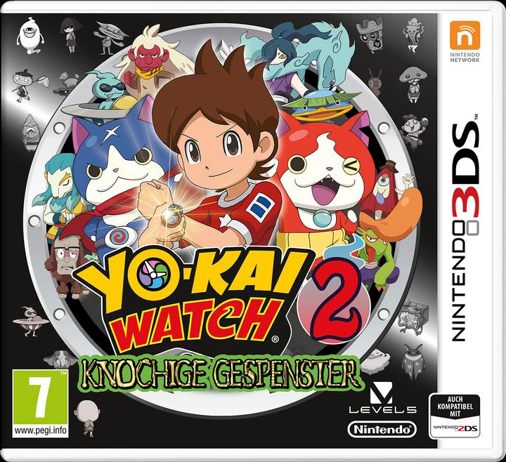 Produktbild Nintendo Yo-Kai Watch 2: Knochige Gespenster (3DS, DE)