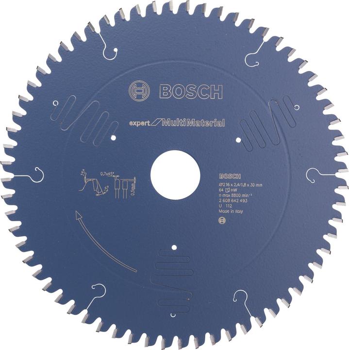 Bosch Professional Zubehör Cirkelzaagblad 216 x 30 x 2,4
