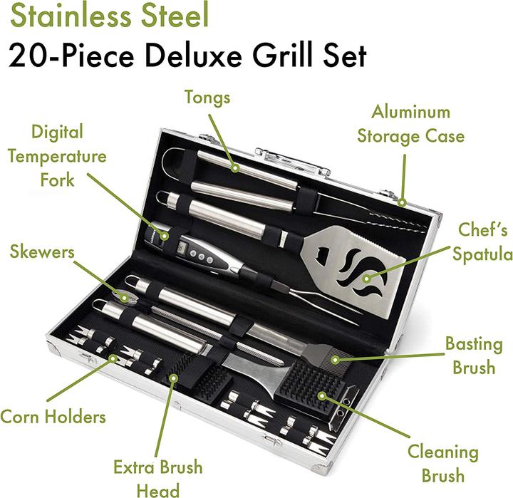 Image du produit Cuisinart Set de barbecue 20 Piece Set