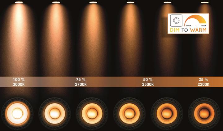 Produktbild Lucide schwarz (GU10, 12 W, 820 lm, 1 x, G)