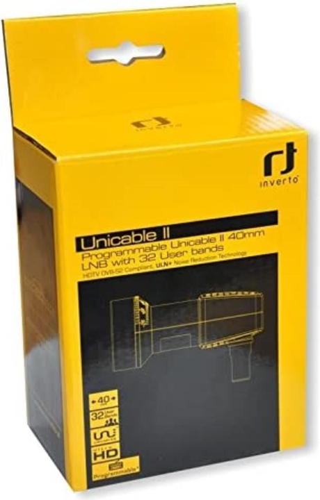 Produktbild inverto Unicable II Signalumsetzer (Quattro LNB, 40mm)
