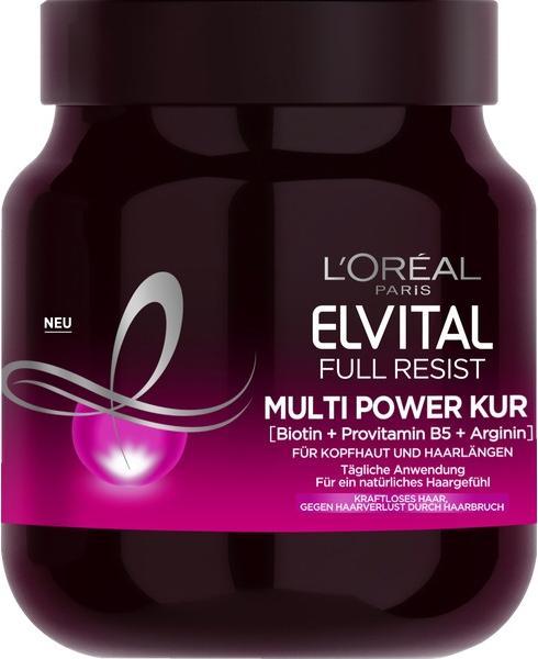 Produktbild L'Oréal Paris Elvital, Vollstat Multi Power Kur, Maske 680 ml (680 ml)