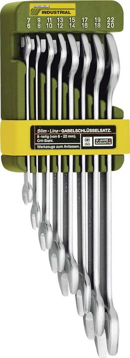 Actual product image Proxxon Double open-end wrench set 8tei