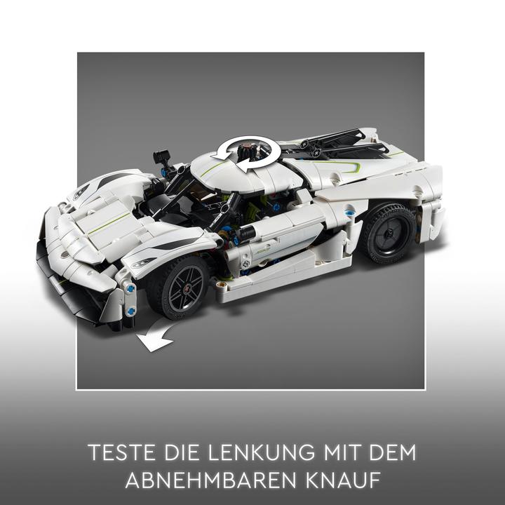 Actual product image LEGO Koenigsegg Jesko Absolut (42184, LEGO Technic)
