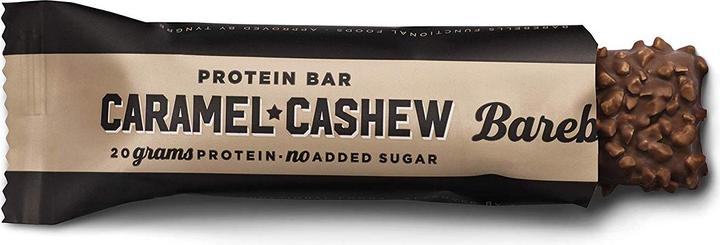 Actual product image Barebells Caramel Cashew Protein Bar (Caramel Cashew, 12 pcs., 660 g)