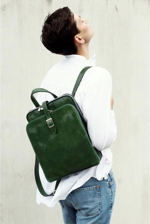 Produktbild Only-Bags.Store Damen Lederrucksack, Cabrio Tasche