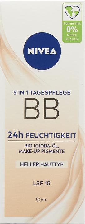 Actual product image NIVEA 5in1 Day Care BB Light SPF15