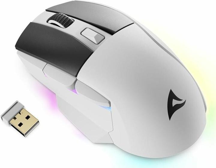 Actual product image Sharkoon SKILLER SGM50W White