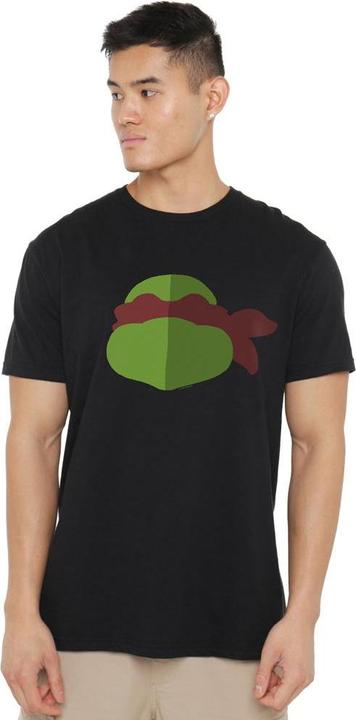 Actual product image Teenage Mutant NT Mens Raphael Face T-Shirt (5XL)