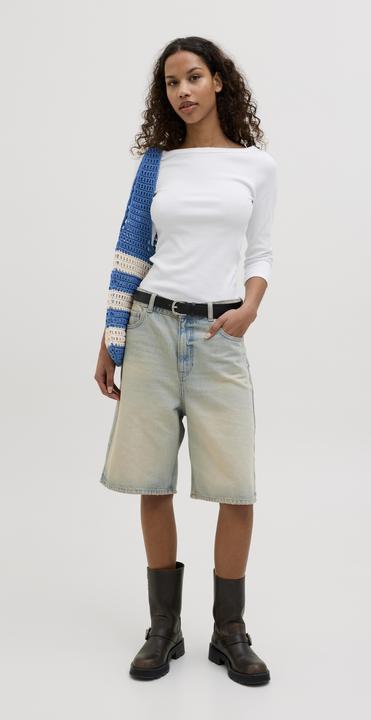Actual product image JJXX Jxfifi Str 3/4 Boatneck Top Jrs Noos (S)