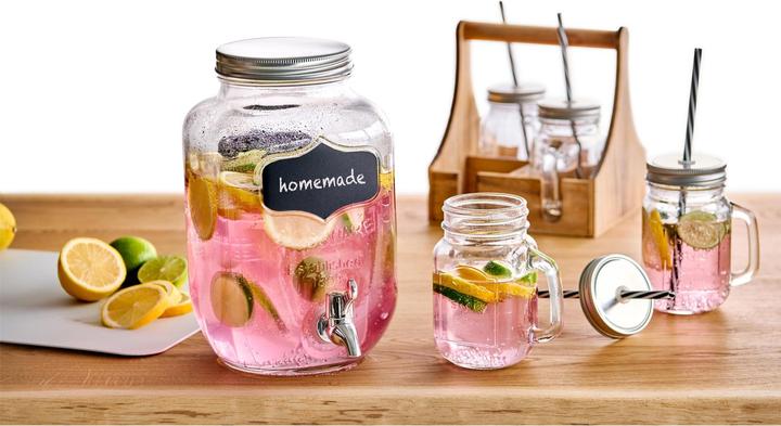 Actual product image neuetischkultur Beverage Dispenser Glass with Tap