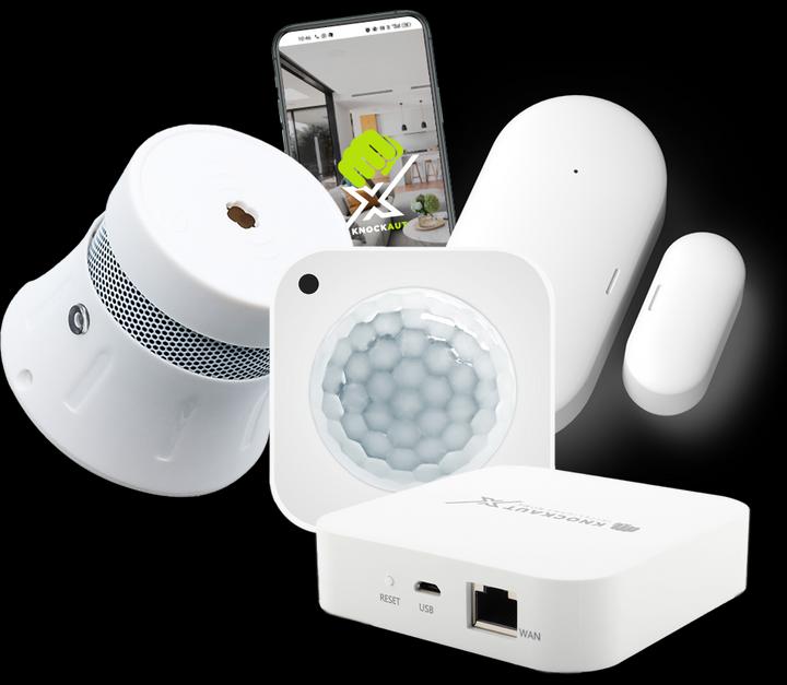 Produktbild KnockautX Bundle Smarter Alarm
