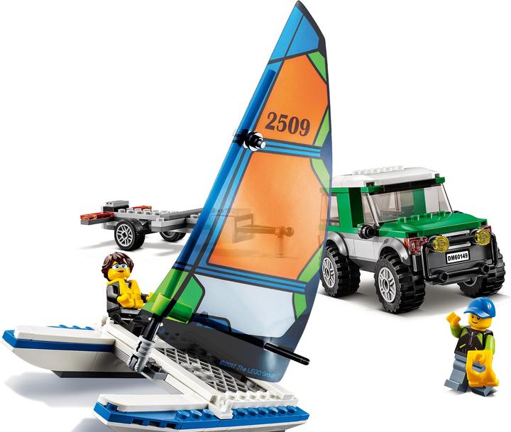 Actual product image LEGO Off-road vehicle with catamaran (60149, LEGO City)