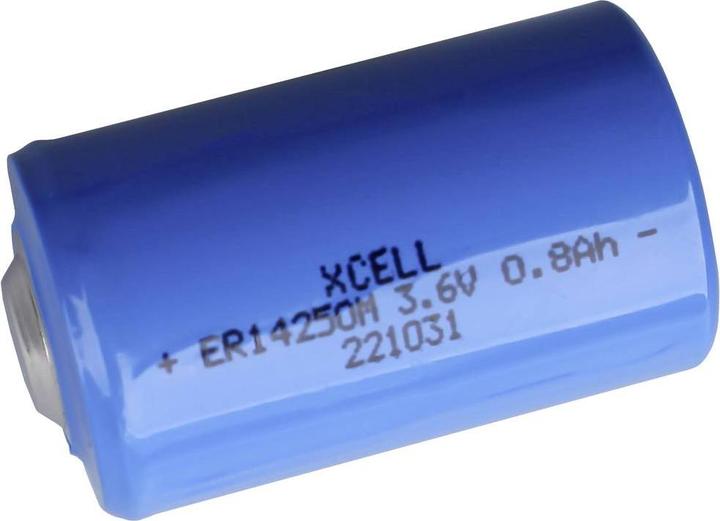 Image du produit XCell ER14250M Pile spéciale 1/2 AA Lithium 3.6 V 800 mAh 1 pc. (1 pcs, AA, 800 mAh)