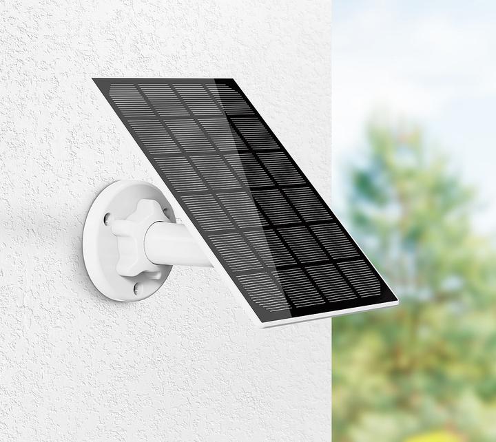Actual product image Revolt Universal solar panel for rechargeable IP cameras, 3W, IP65, set of 4 (3 W, 0.22 kg)