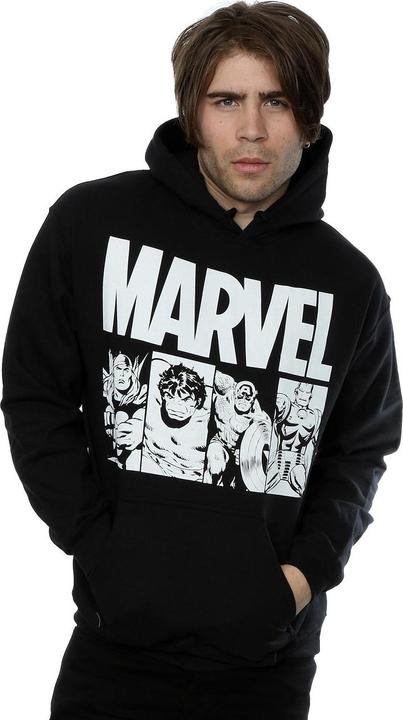 Produktbild Comics Action Tiles Kapuzenpullover (M)